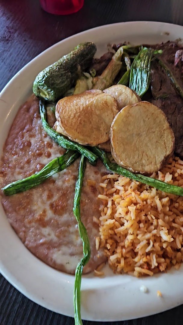 Mexican restaurant interior with counter service